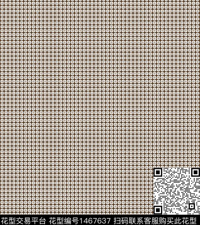 格子简约小碎花传统印花华亿平台下载（图片编号: 1467637） - 瓦栏（Walan）