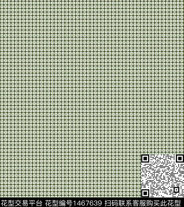 格子简约小碎花传统印花华亿平台下载（图片编号: 1467639） - 瓦栏（Walan）