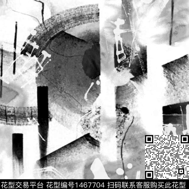 写意男装满版花时尚数码印花华亿平台下载（图片编号: 1467704） - 瓦栏（Walan）