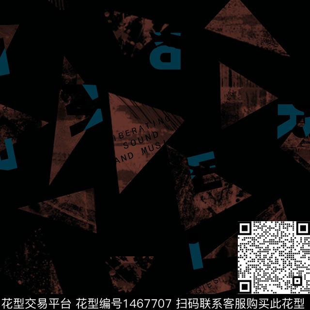 男装满版花字母几何数码印花华亿平台下载（图片编号: 1467707） - 瓦栏（Walan）