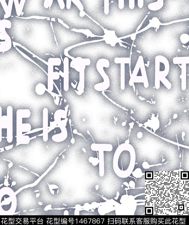 字母格子几何数码印花华亿平台下载（图片编号: 1467867） - 瓦栏（Walan）