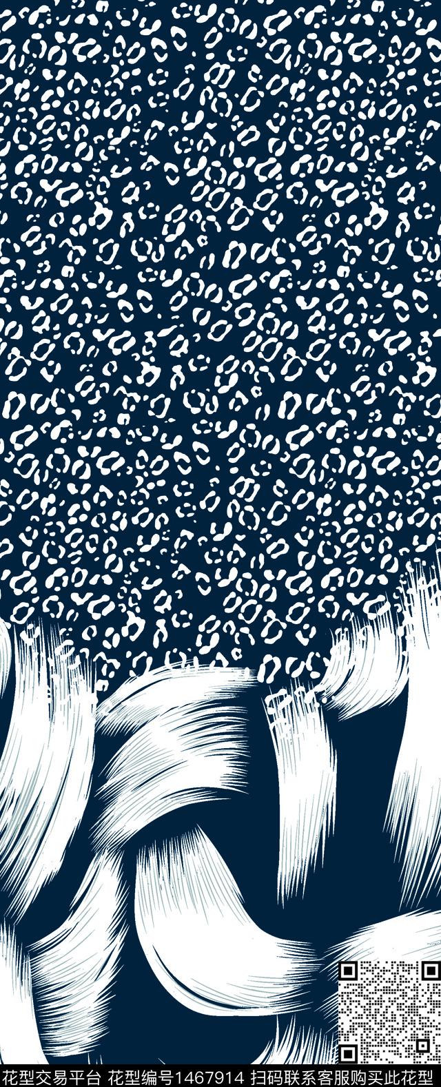 定位花几何动物纹数码印花华亿平台下载（图片编号: 1467914） - 瓦栏（Walan）