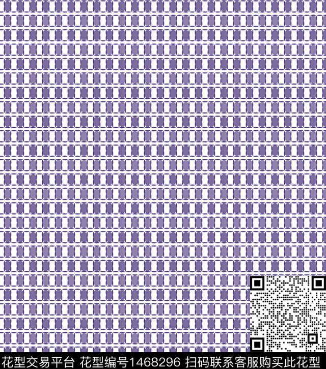 几何格子简约传统印花华亿平台下载（图片编号: 1468296） - 瓦栏（Walan）
