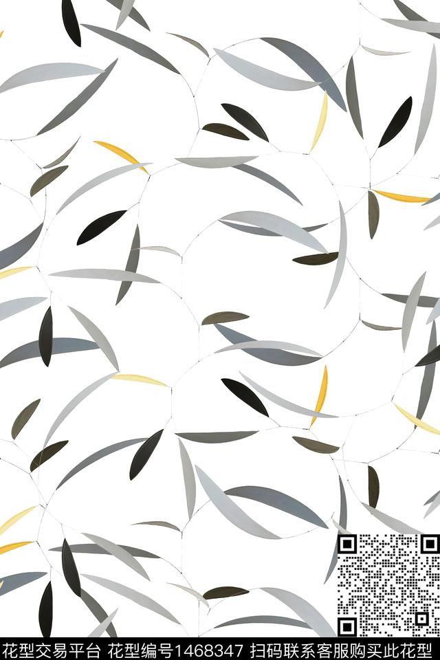 几何大牌风小清新数码印花华亿平台下载（图片编号: 1468347） - 瓦栏（Walan）