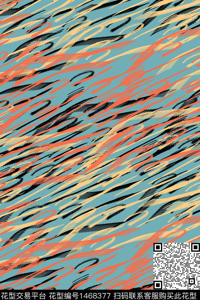 抽象男装户外家居服传统印花华亿平台下载（图片编号: 1468377） - 瓦栏（Walan）