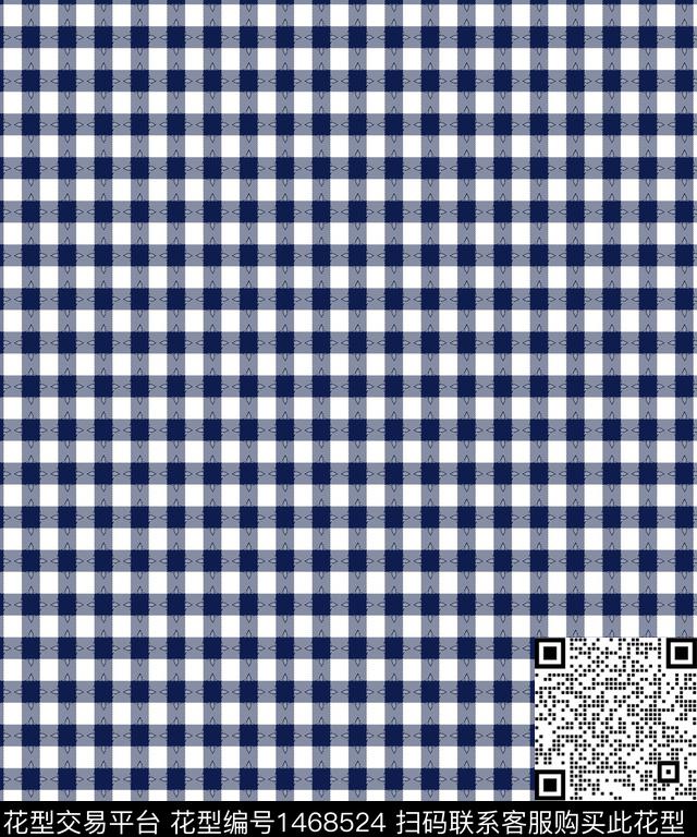 几何格子大牌风传统印花华亿平台下载（图片编号: 1468524） - 瓦栏（Walan）