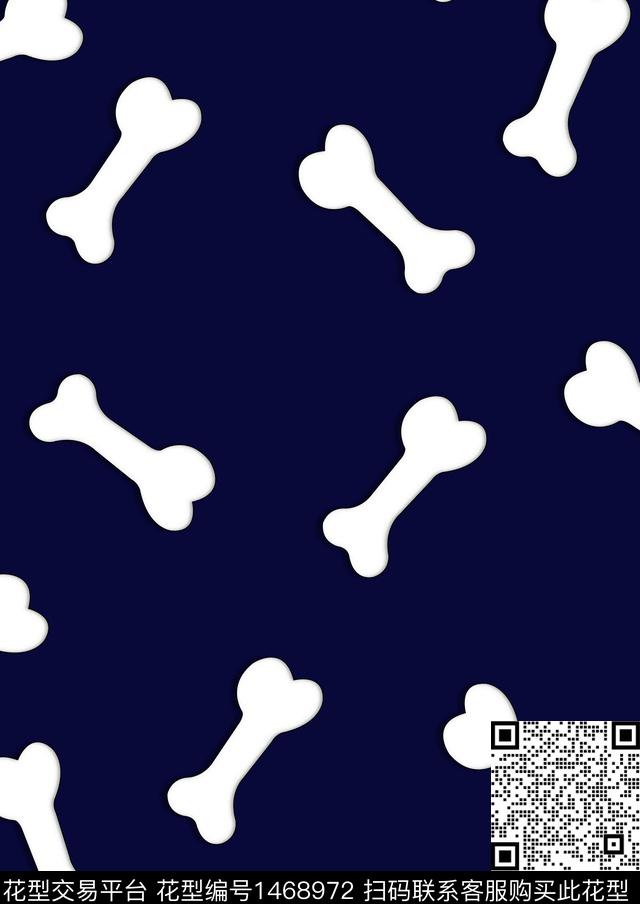 骨头男装宠物数码印花华亿平台下载（图片编号: 1468972） - 瓦栏（Walan）
