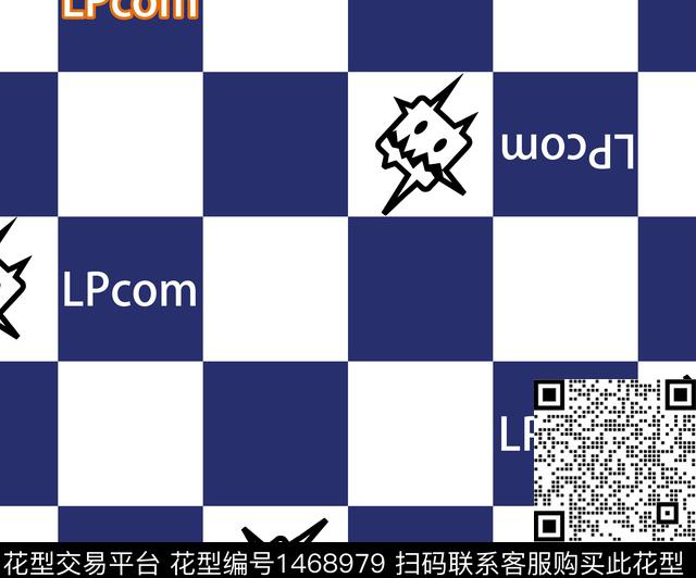 字母几何卡通人物数码印花华亿平台下载（图片编号: 1468979） - 瓦栏（Walan）