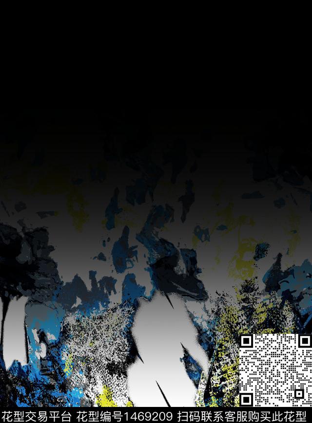 定位花几何扎染华亿平台数码印花华亿平台下载（图片编号: 1469209） - 瓦栏（Walan）