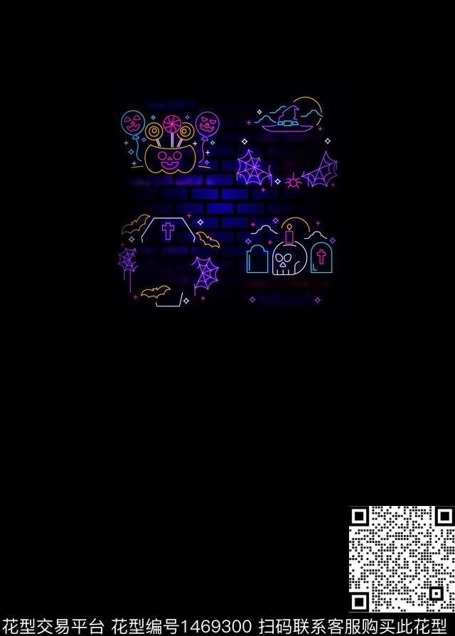 胸前独幅几何男装数码印花华亿平台下载（图片编号: 1469300） - 瓦栏（Walan）