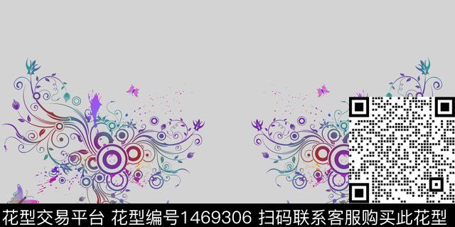 花卉数码印花华亿平台下载（图片编号: 1469306） - 瓦栏（Walan）