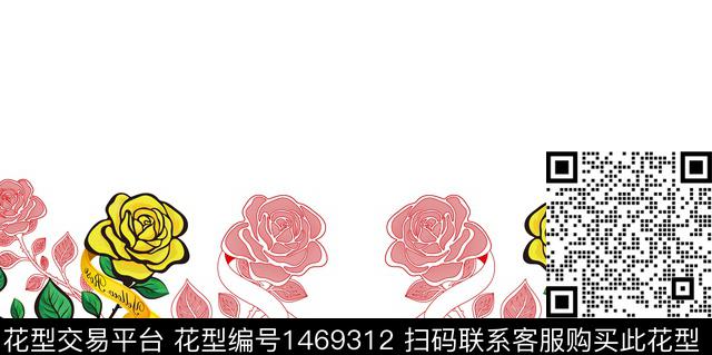 花卉数码印花华亿平台下载（图片编号: 1469312） - 瓦栏（Walan）
