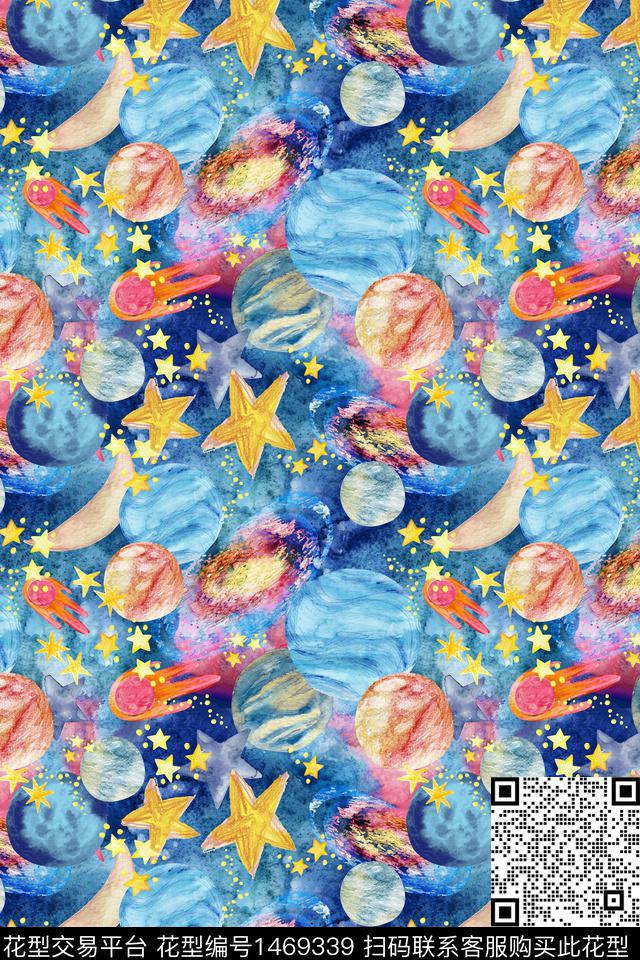 花卉大牌风小碎花数码印花华亿平台下载（图片编号: 1469339） - 瓦栏（Walan）