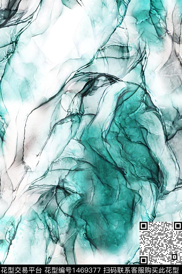 时尚抽象真丝数码印花华亿平台下载（图片编号: 1469377） - 瓦栏（Walan）