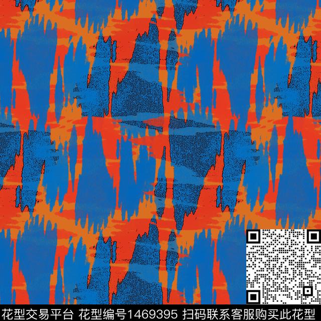 笔触霓虹数码年轻女性数码印花华亿平台下载（图片编号: 1469395） - 瓦栏（Walan）