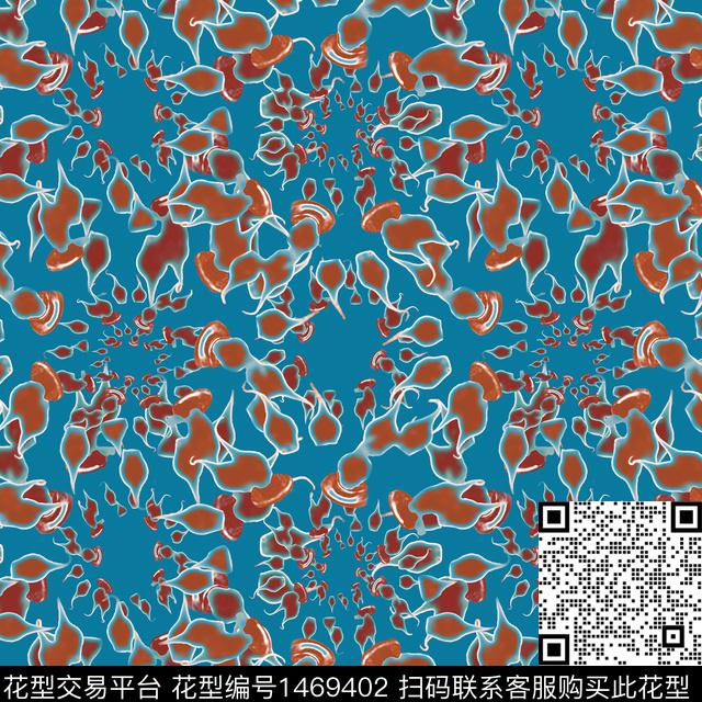 迷彩霓虹数码几何数码印花华亿平台下载（图片编号: 1469402） - 瓦栏（Walan）