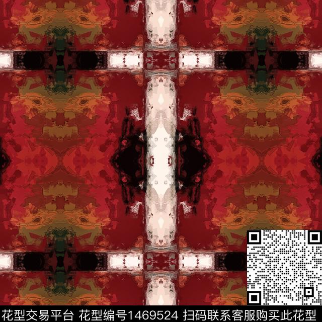 格子肌理时尚数码印花华亿平台下载（图片编号: 1469524） - 瓦栏（Walan）