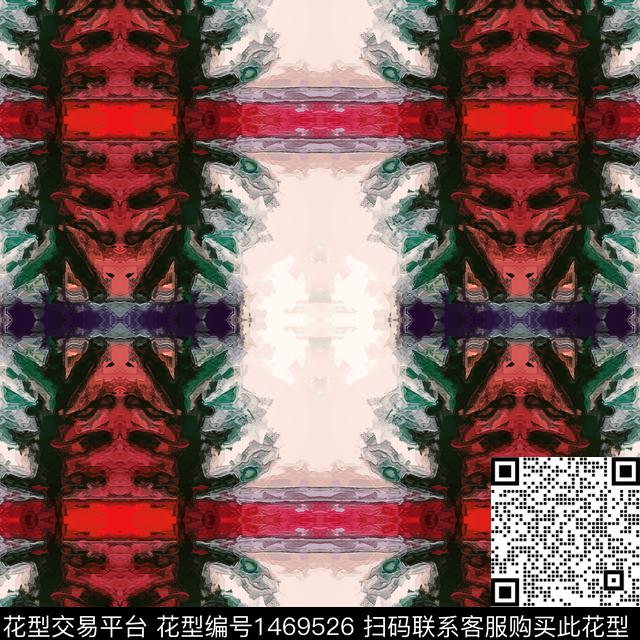 格子肌理时尚数码印花华亿平台下载（图片编号: 1469526） - 瓦栏（Walan）