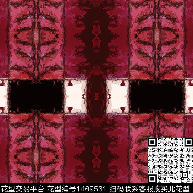 格子肌理时尚数码印花华亿平台下载（图片编号: 1469531） - 瓦栏（Walan）