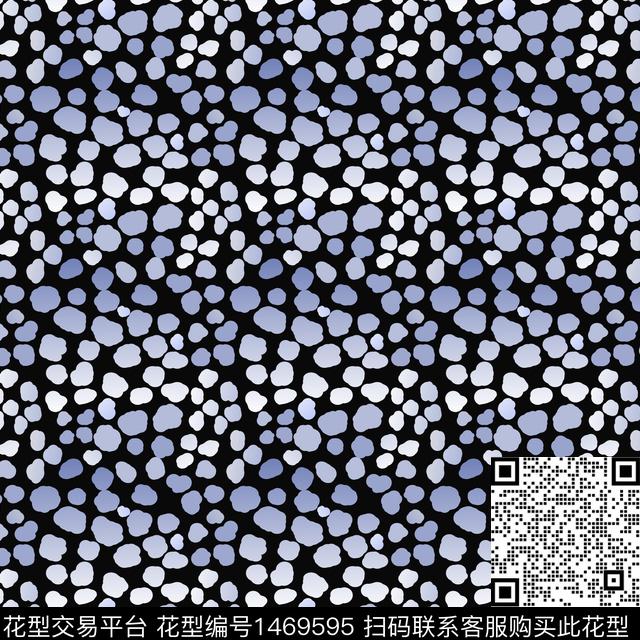 渐变几何圆圈与波点数码印花华亿平台下载（图片编号: 1469595） - 瓦栏（Walan）