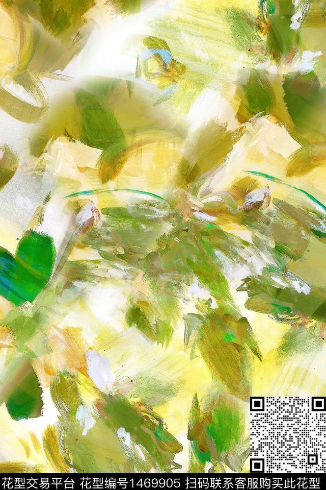 肌理小清新抽象数码印花华亿平台下载（图片编号: 1469905） - 瓦栏（Walan）