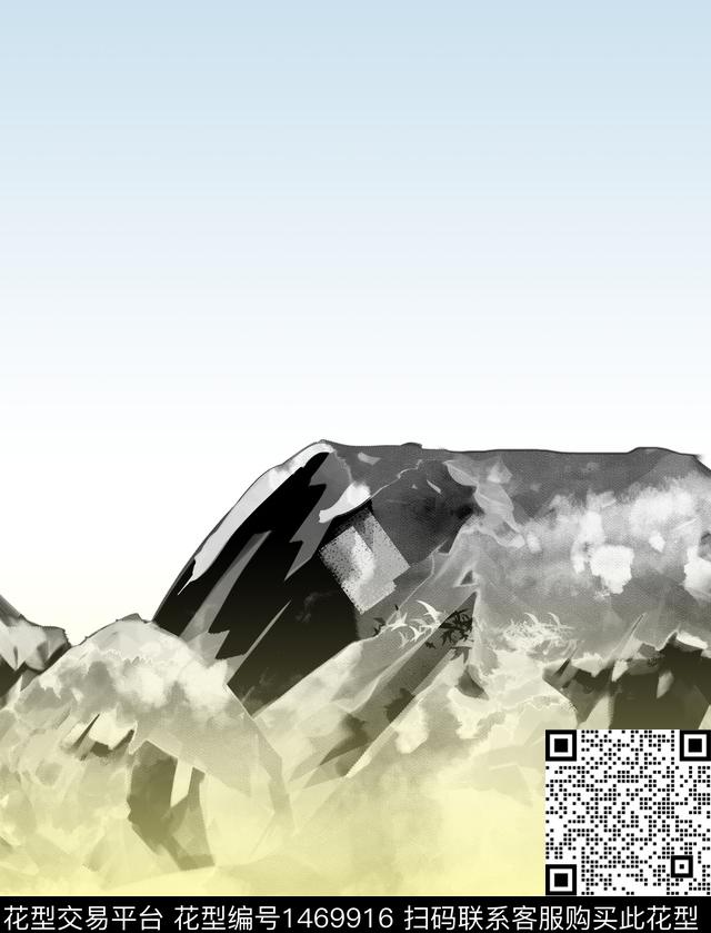 定位花雪山数码印花华亿平台下载（图片编号: 1469916） - 瓦栏（Walan）