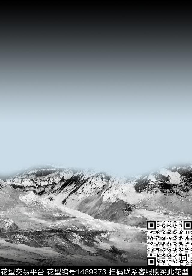 定位花雪山数码印花华亿平台下载（图片编号: 1469973） - 瓦栏（Walan）