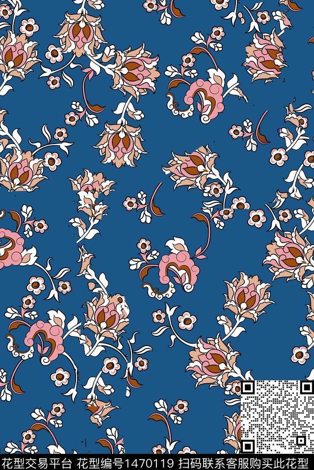 女装小碎花审数码印花华亿平台下载（图片编号: 1470119） - 瓦栏（Walan）