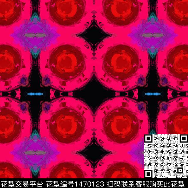 水彩传统印花华亿平台下载（图片编号: 1470123） - 瓦栏（Walan）