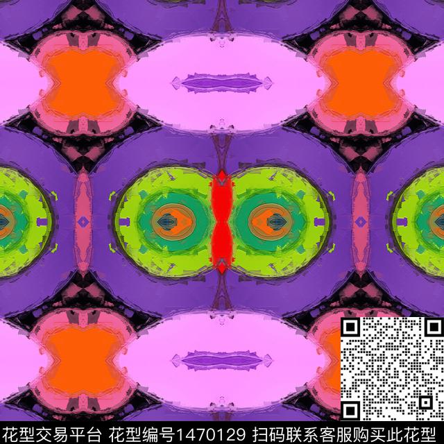 水彩传统印花华亿平台下载（图片编号: 1470129） - 瓦栏（Walan）