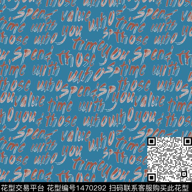 字母几何大牌风传统印花华亿平台下载（图片编号: 1470292） - 瓦栏（Walan）