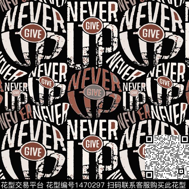 字母几何大牌风传统印花华亿平台下载（图片编号: 1470297） - 瓦栏（Walan）