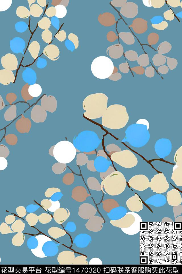 水彩小清新审传统印花华亿平台下载（图片编号: 1470320） - 瓦栏（Walan）