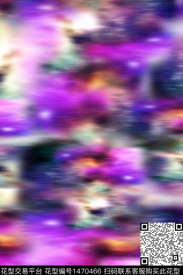 年轻女性潮牌大牌风数码印花华亿平台下载（图片编号: 1470466） - 瓦栏（Walan）