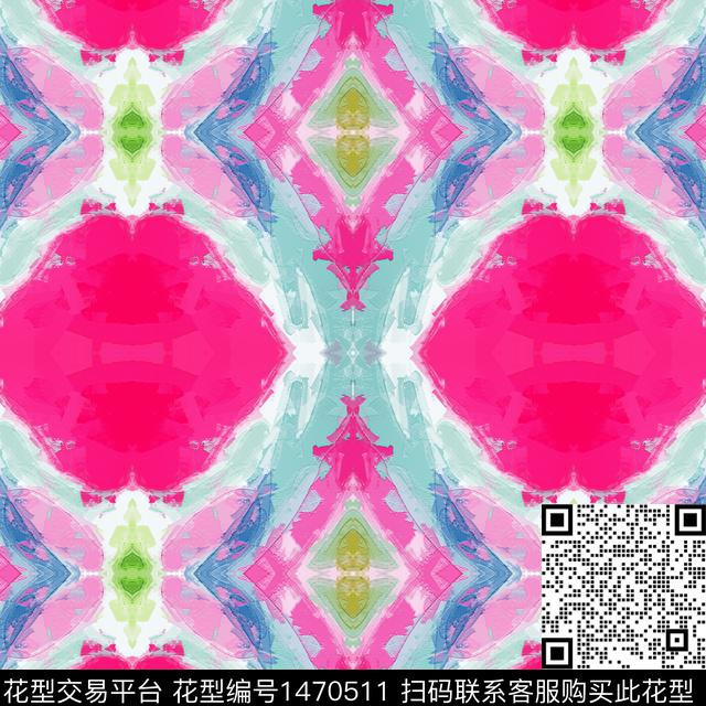 唐装虞美人数码印花华亿平台下载（图片编号: 1470511） - 瓦栏（Walan）