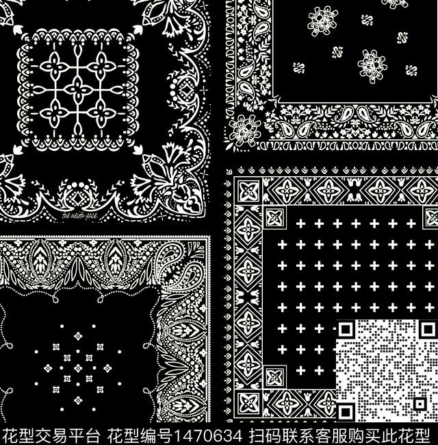 定位花几何数码华亿平台数码印花华亿平台下载（图片编号: 1470634） - 瓦栏（Walan）