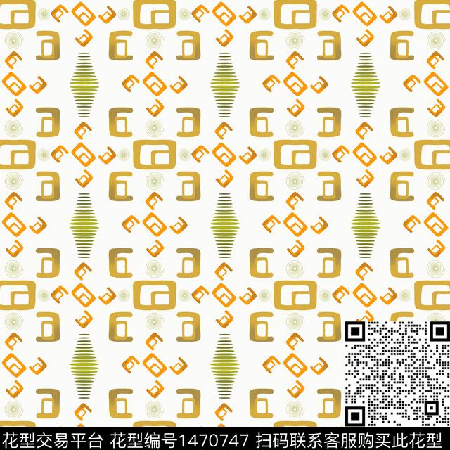 线条格子花纹数码印花华亿平台下载（图片编号: 1470747） - 瓦栏（Walan）