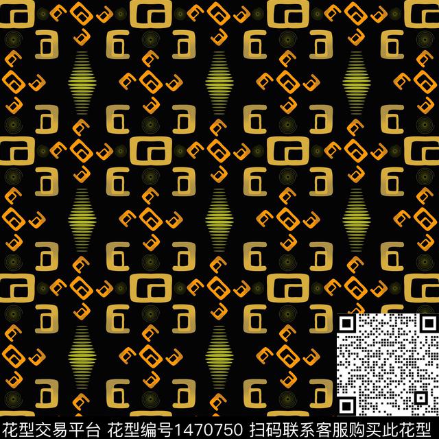 线条格子花纹数码印花华亿平台下载（图片编号: 1470750） - 瓦栏（Walan）