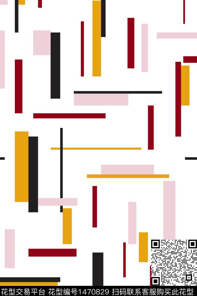 几何床品男装传统印花华亿平台下载（图片编号: 1470829） - 瓦栏（Walan）