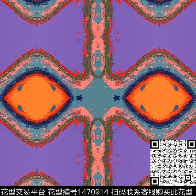 蜡染数码印花华亿平台下载（图片编号: 1470914） - 瓦栏（Walan）