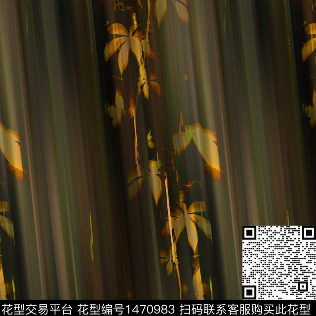 绿植树叶数码华亿平台衬衫数码印花华亿平台下载（图片编号: 1470983） - 瓦栏（Walan）