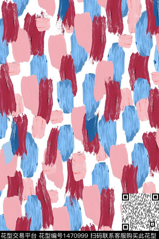 肌理几何简约数码印花华亿平台下载（图片编号: 1470999） - 瓦栏（Walan）