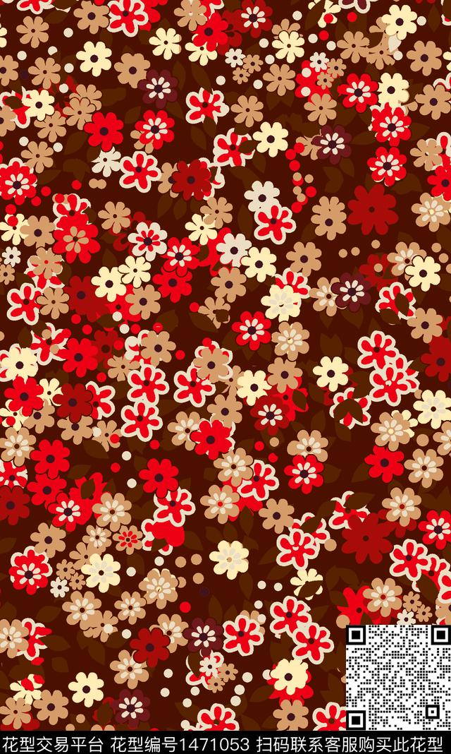 几何数码华亿平台大牌风数码印花华亿平台下载（图片编号: 1471053） - 瓦栏（Walan）