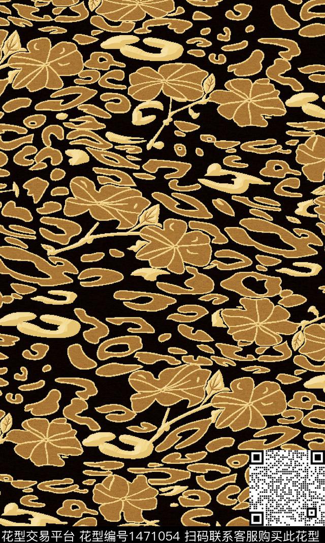 几何数码华亿平台大牌风数码印花华亿平台下载（图片编号: 1471054） - 瓦栏（Walan）