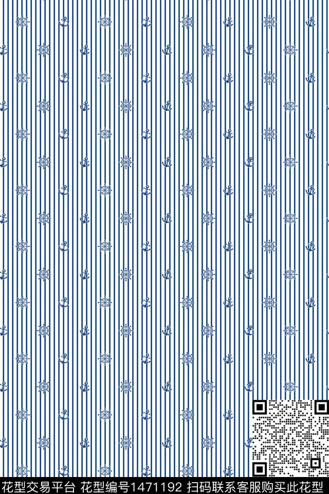 几何男装男装满版花传统印花华亿平台下载（图片编号: 1471192） - 瓦栏（Walan）