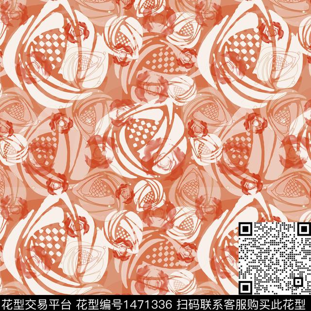 花卉小碎花红玫瑰数码印花华亿平台下载（图片编号: 1471336） - 瓦栏（Walan）