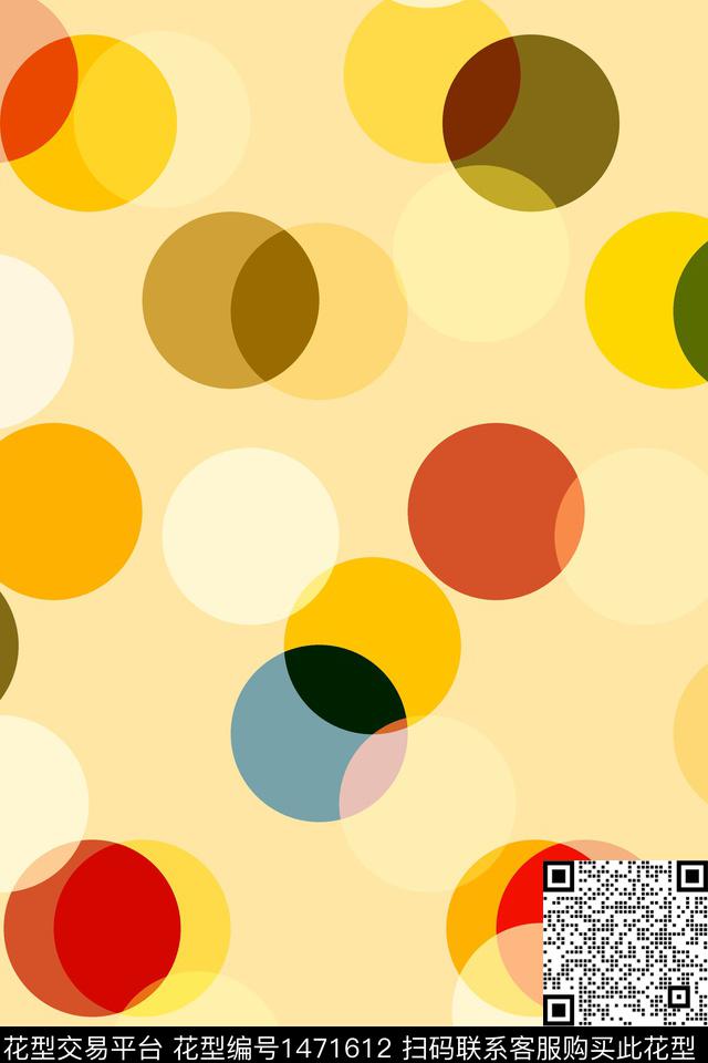 炫彩小清新趣味传统印花华亿平台下载（图片编号: 1471612） - 瓦栏（Walan）