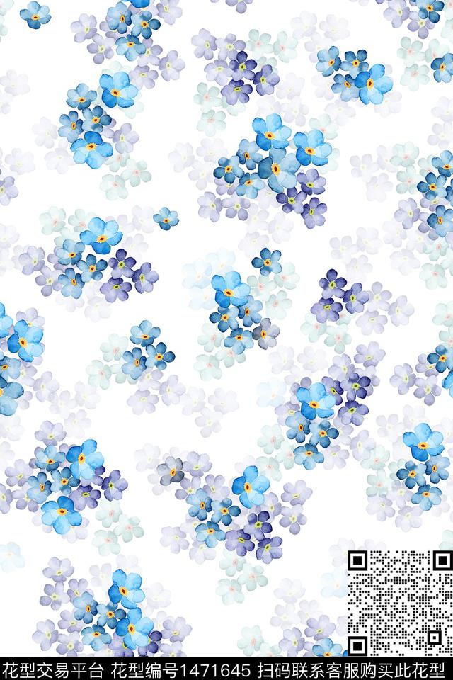 床品女装花卉数码印花华亿平台下载（图片编号: 1471645） - 瓦栏（Walan）