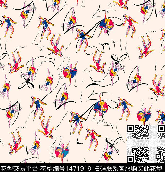 女装花卉裙数码印花华亿平台下载（图片编号: 1471919） - 瓦栏（Walan）