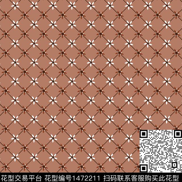 简约花卉小碎花传统印花华亿平台下载（图片编号: 1472211） - 瓦栏（Walan）